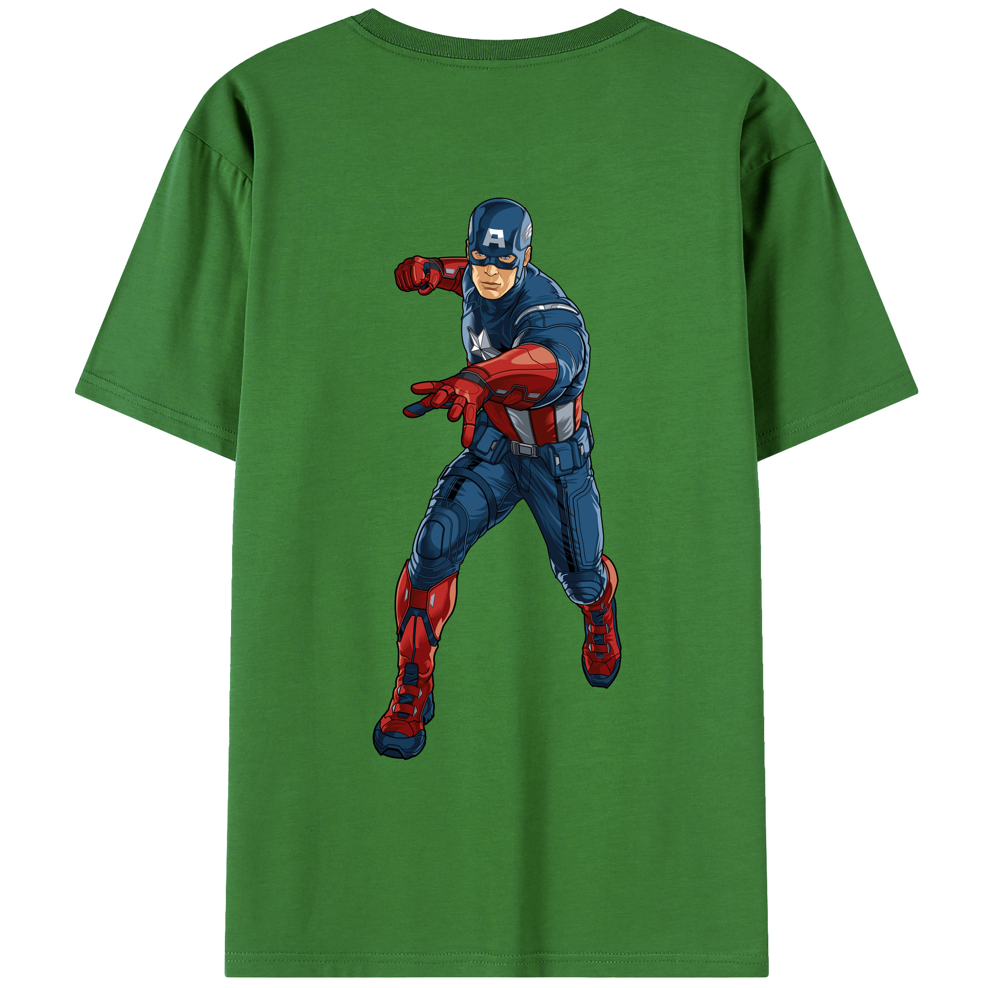 （画像用） アベンジャーズ The Avengers レディース半袖Tシャツ(バックプリント)
